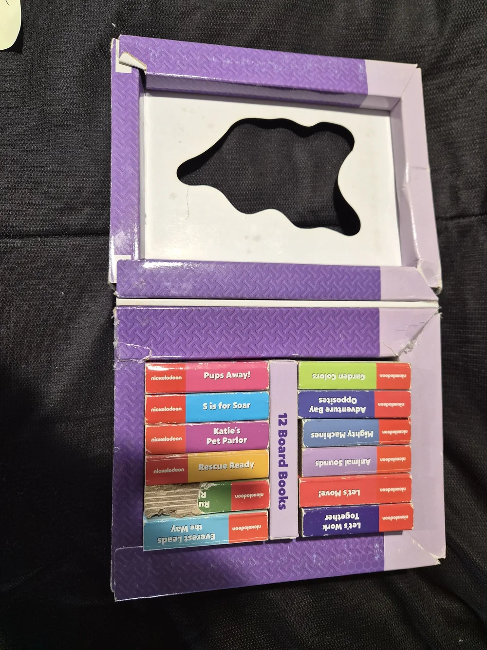 Paw Patrol Kids 12-Book Board Set - Purple